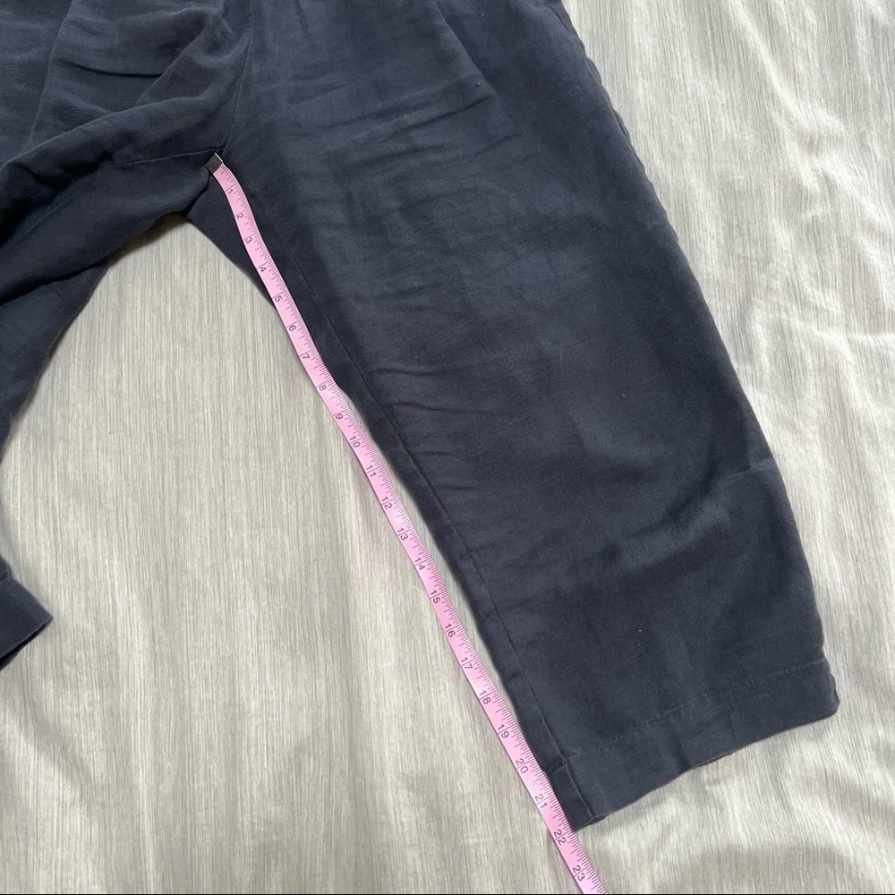 SOLD Pleated Linen Trousers - Picture 8 of 10